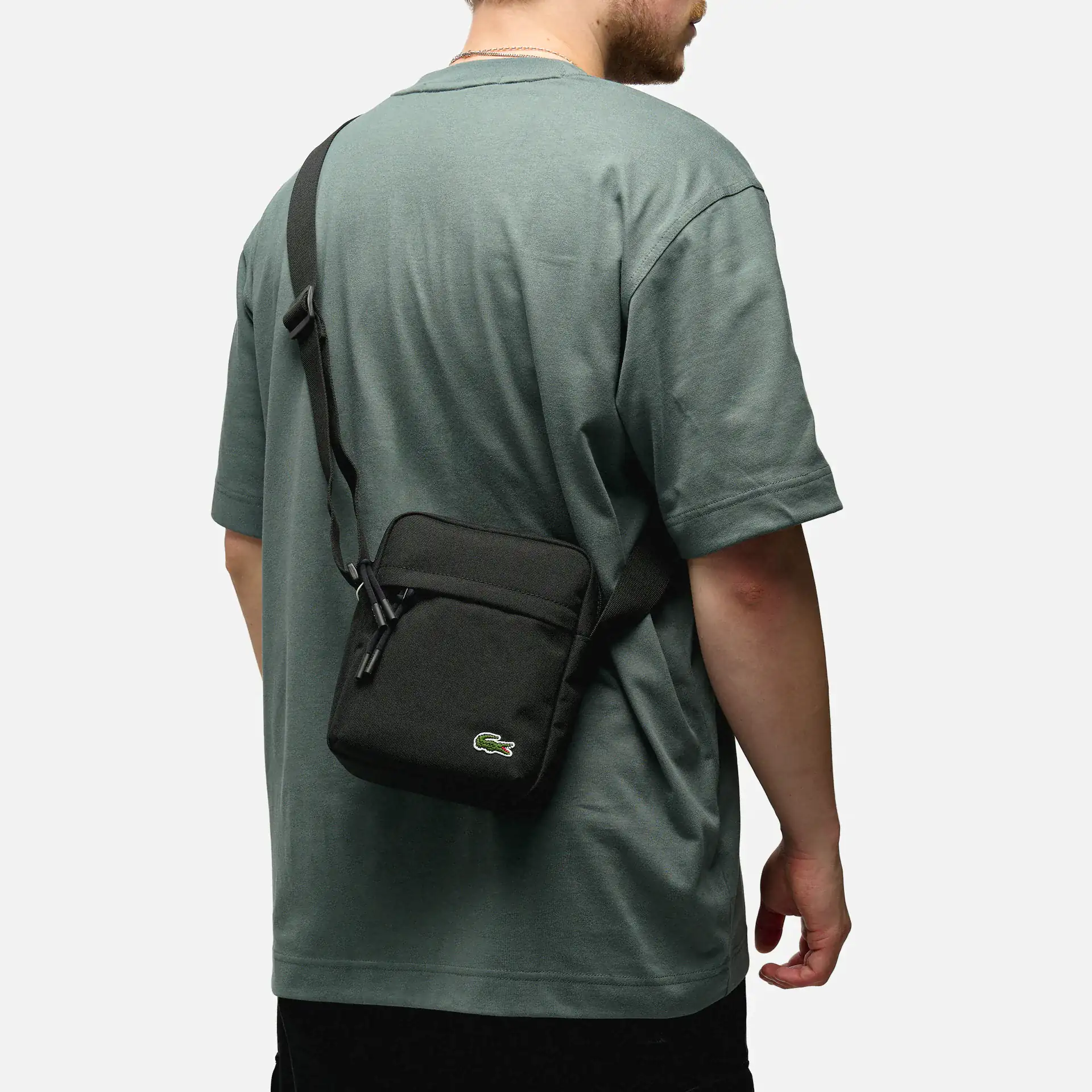 Lacoste Vertical Camera Bag Noir