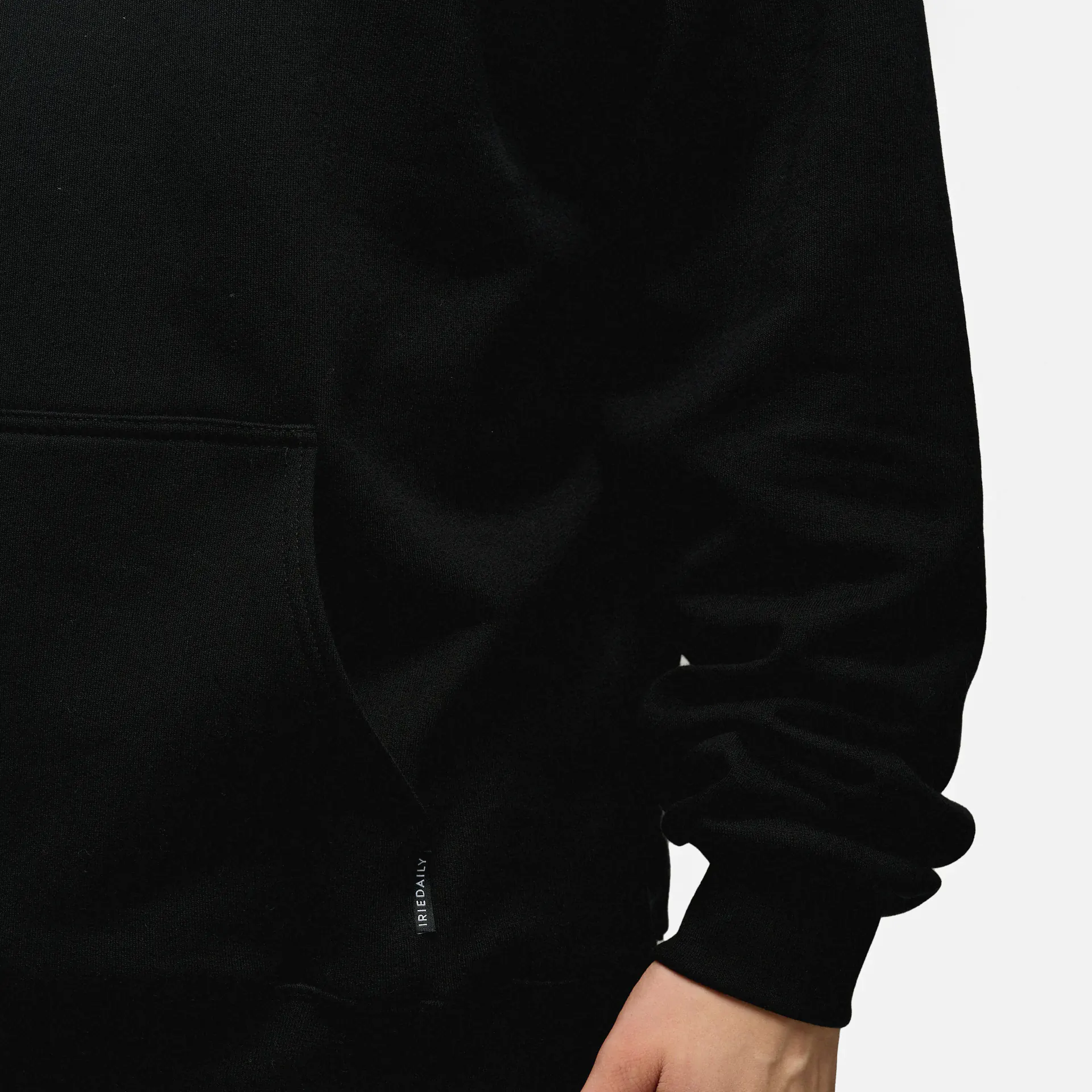 Iriedaily Peaceride Embroidered Hoodie Black