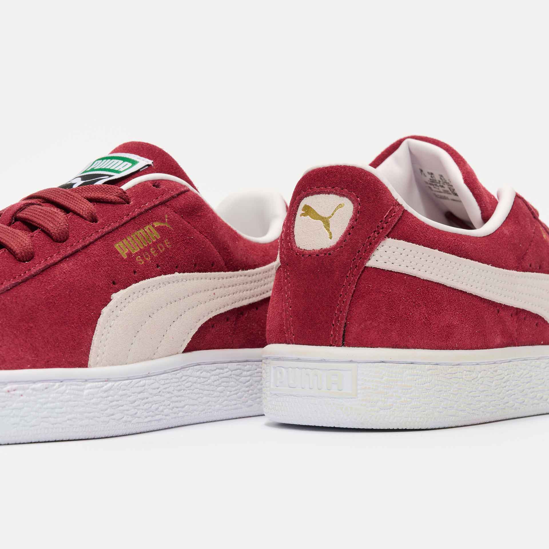 PUMA Suede Sneaker Classic Cabernet/White