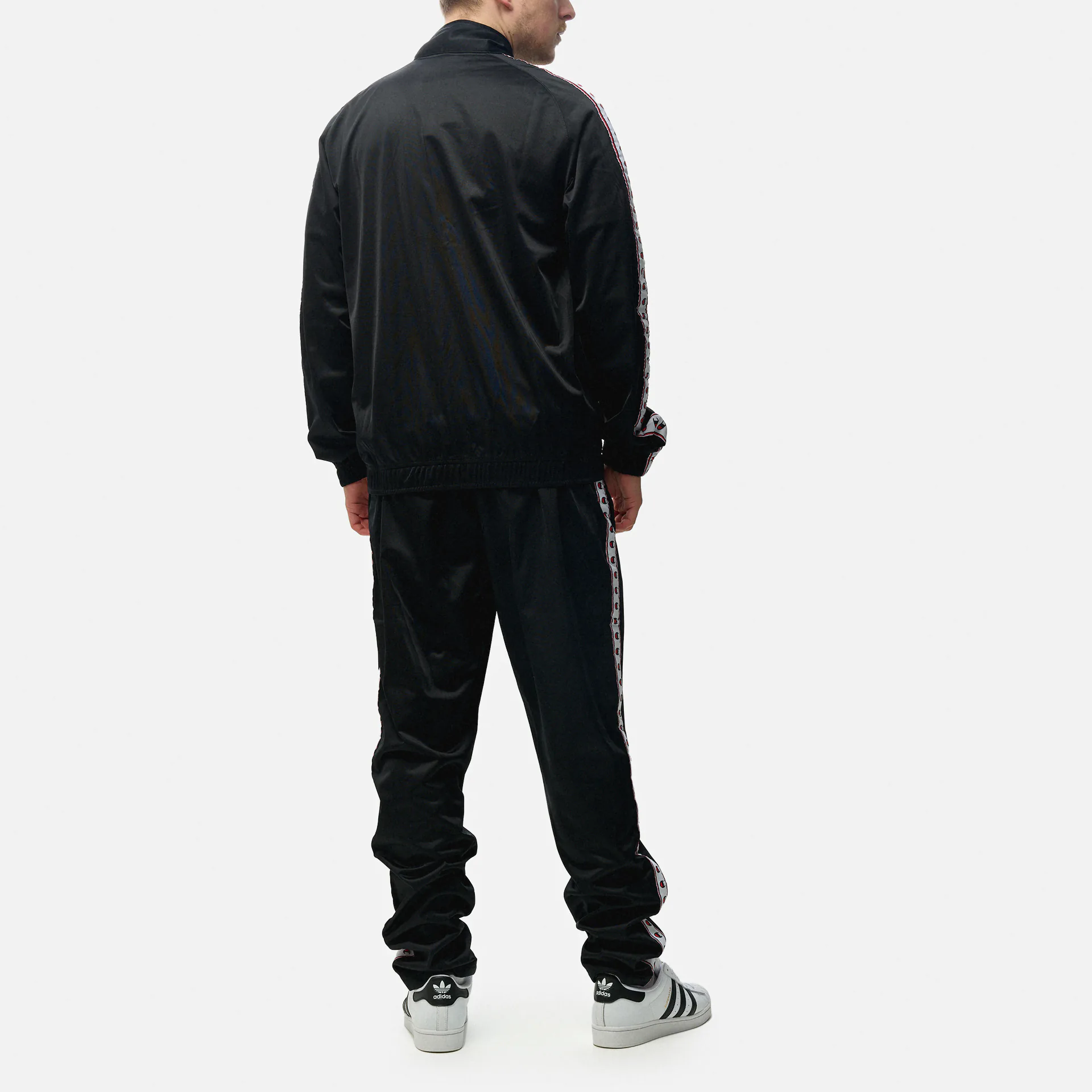 Champion Tape Tracksuit Black