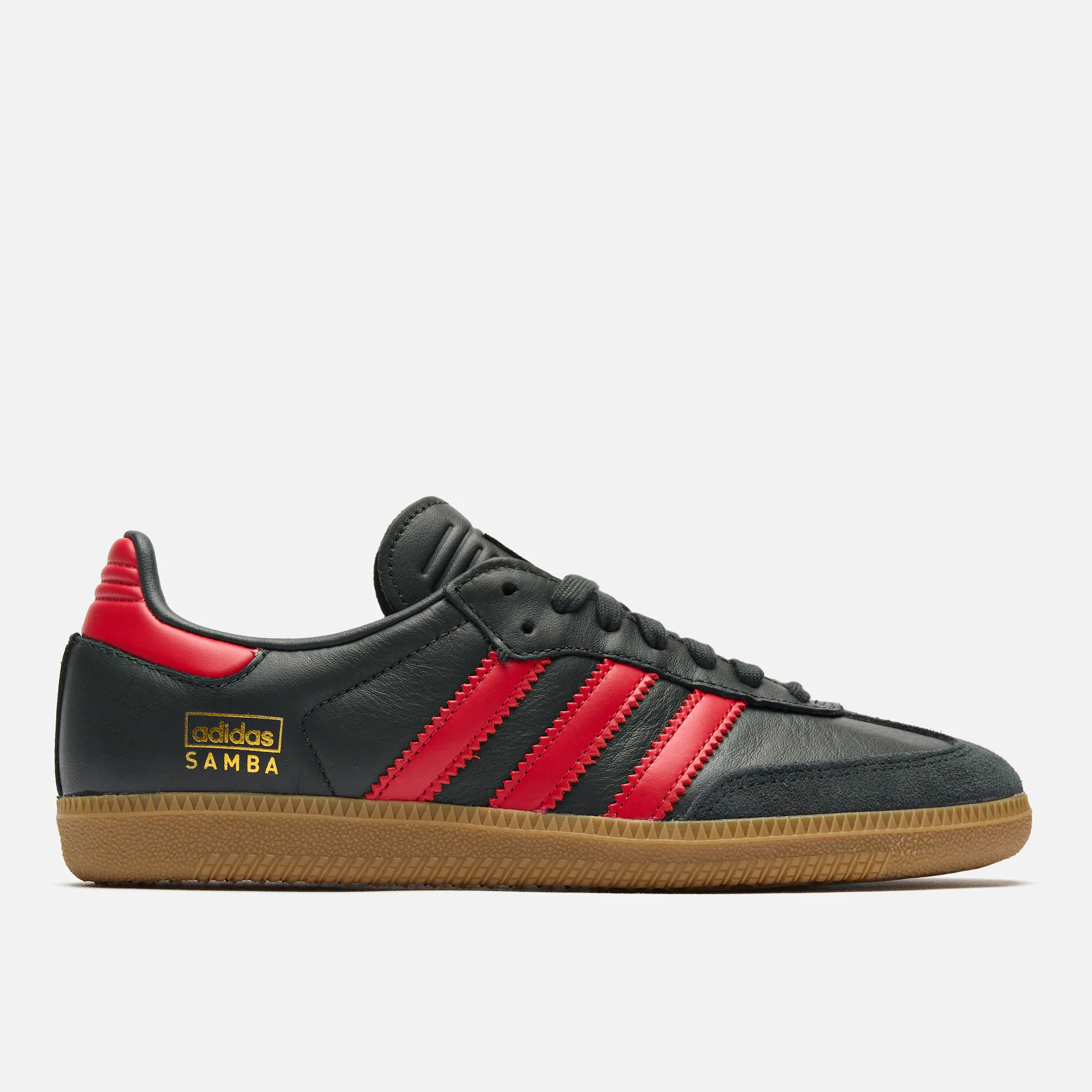 adidas Samba Sneaker OG Carbon/Better Scarlet/Gum
