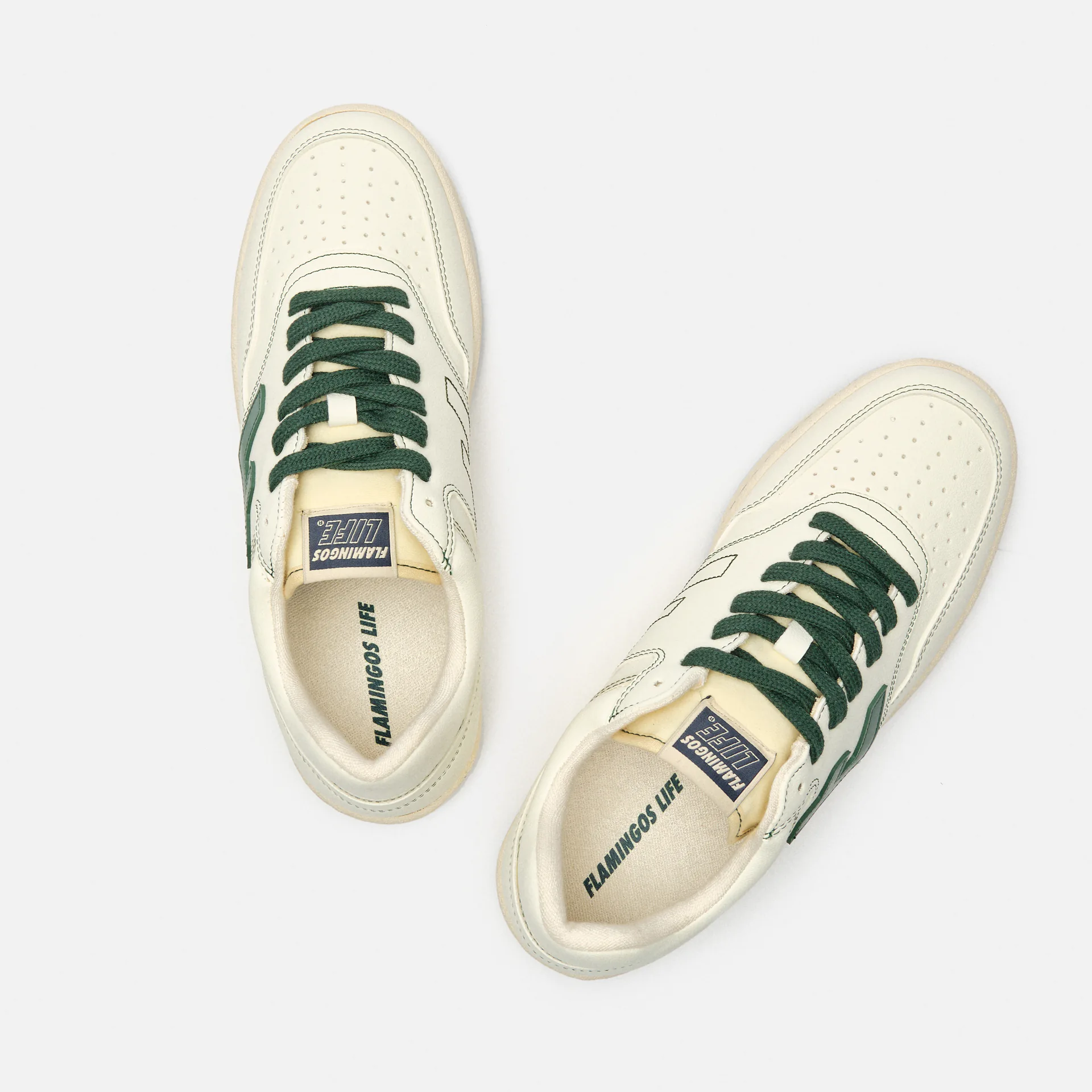 Flamingos Life Retro 90s Sneaker Pearl Forrest