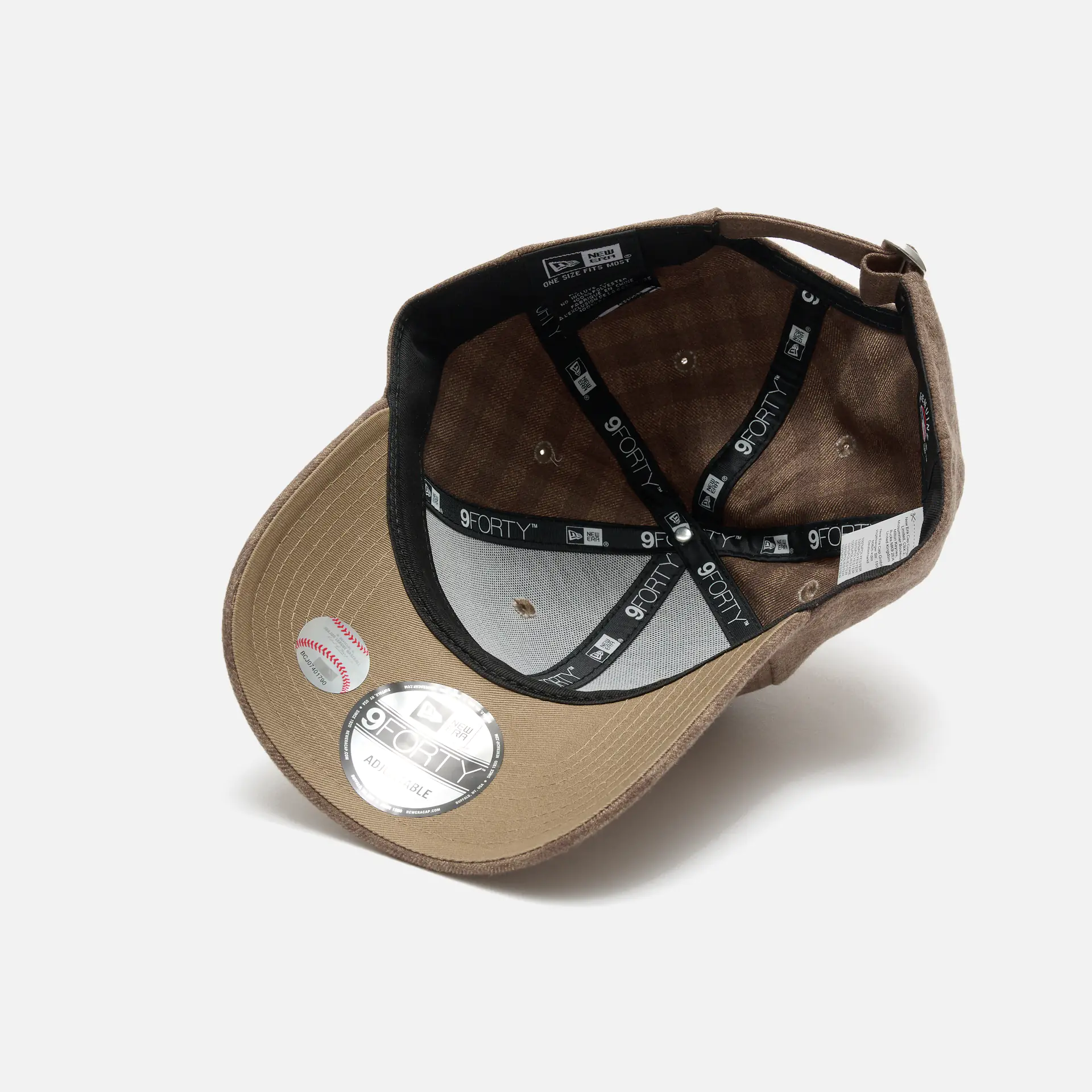 New Era MLB LA Dodgers Flannel 9Forty Strapback Cap Camouflage/White