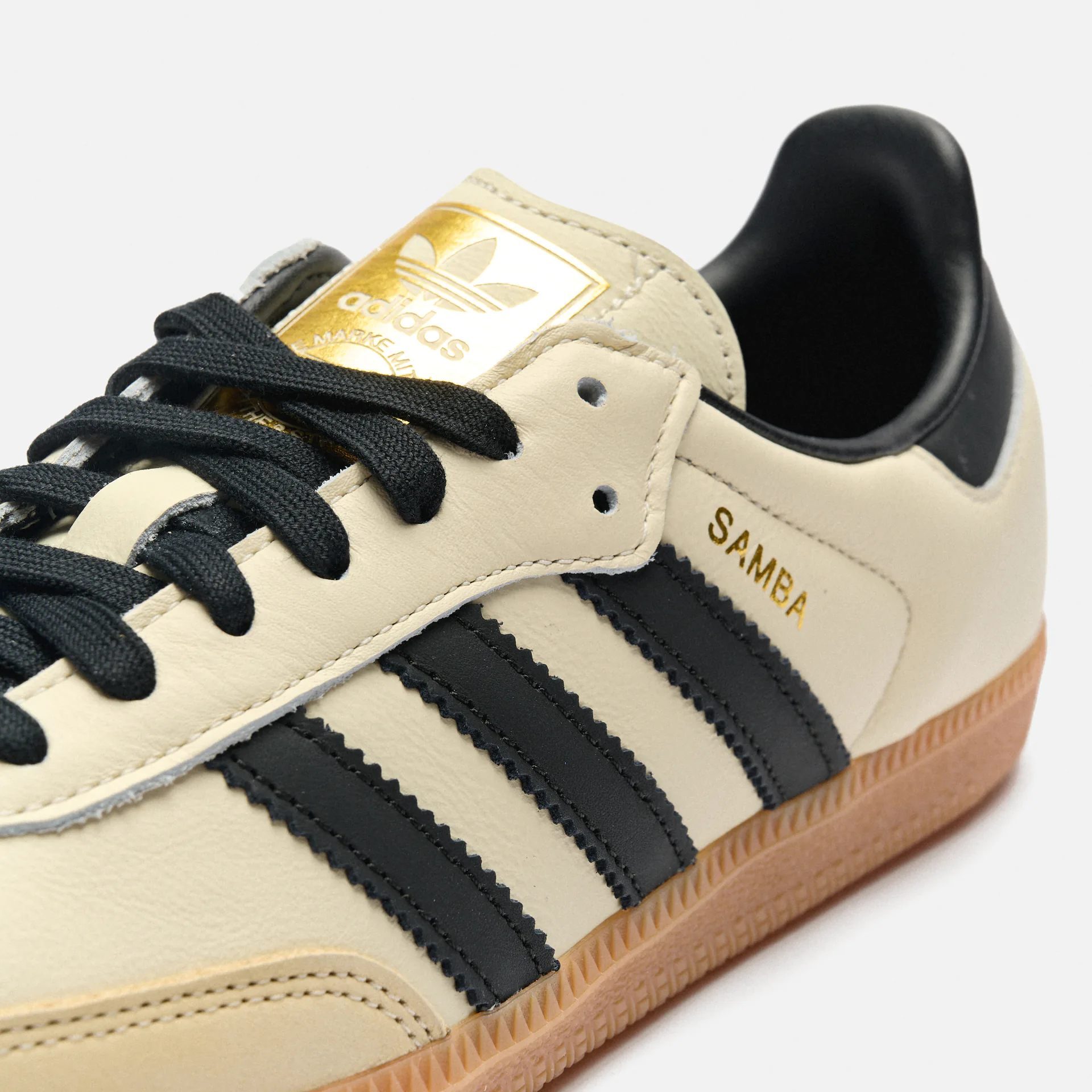 adidas Originals Samba Sneaker OG W Cream White/Core Black/Sand Strata