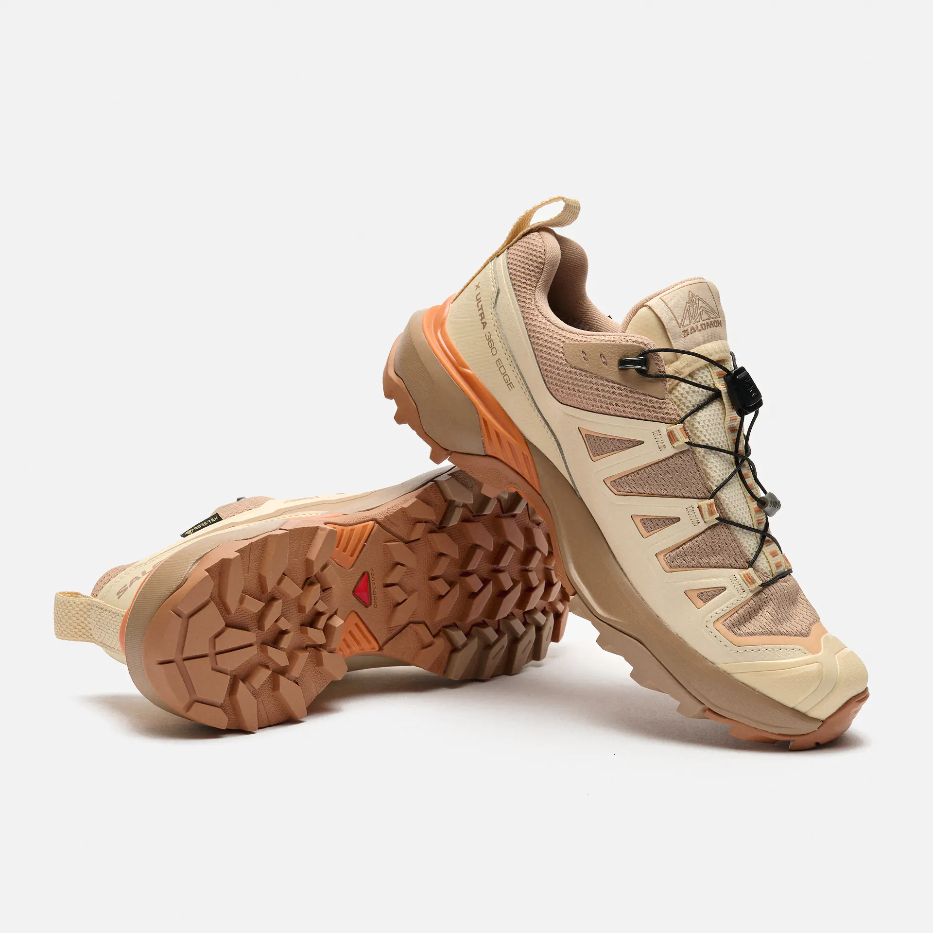 Salomon X ULTRA 360 EDGE GORE-TEX Sneaker Natural/Shortbread/Prairie Sunset