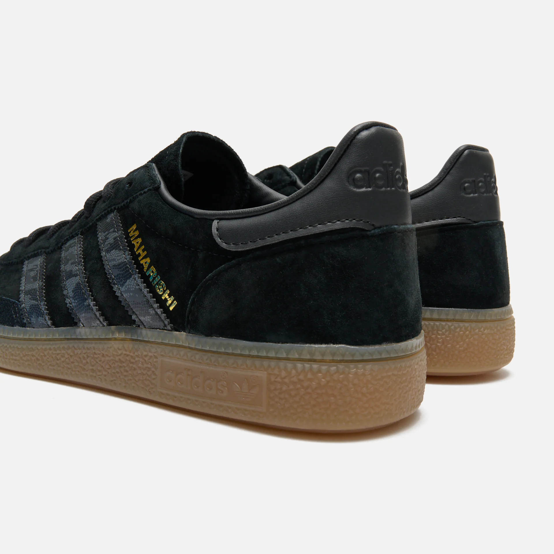 adidas X Arsenal FC X Maharishi Handball Spezial Sneaker Core Black/Carbon/Gum4