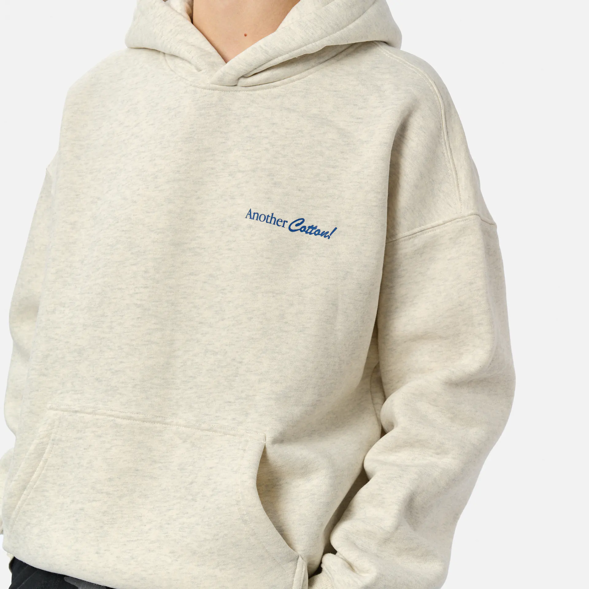 Another Cotton Breakfast Club Oversized Hoodie Grey