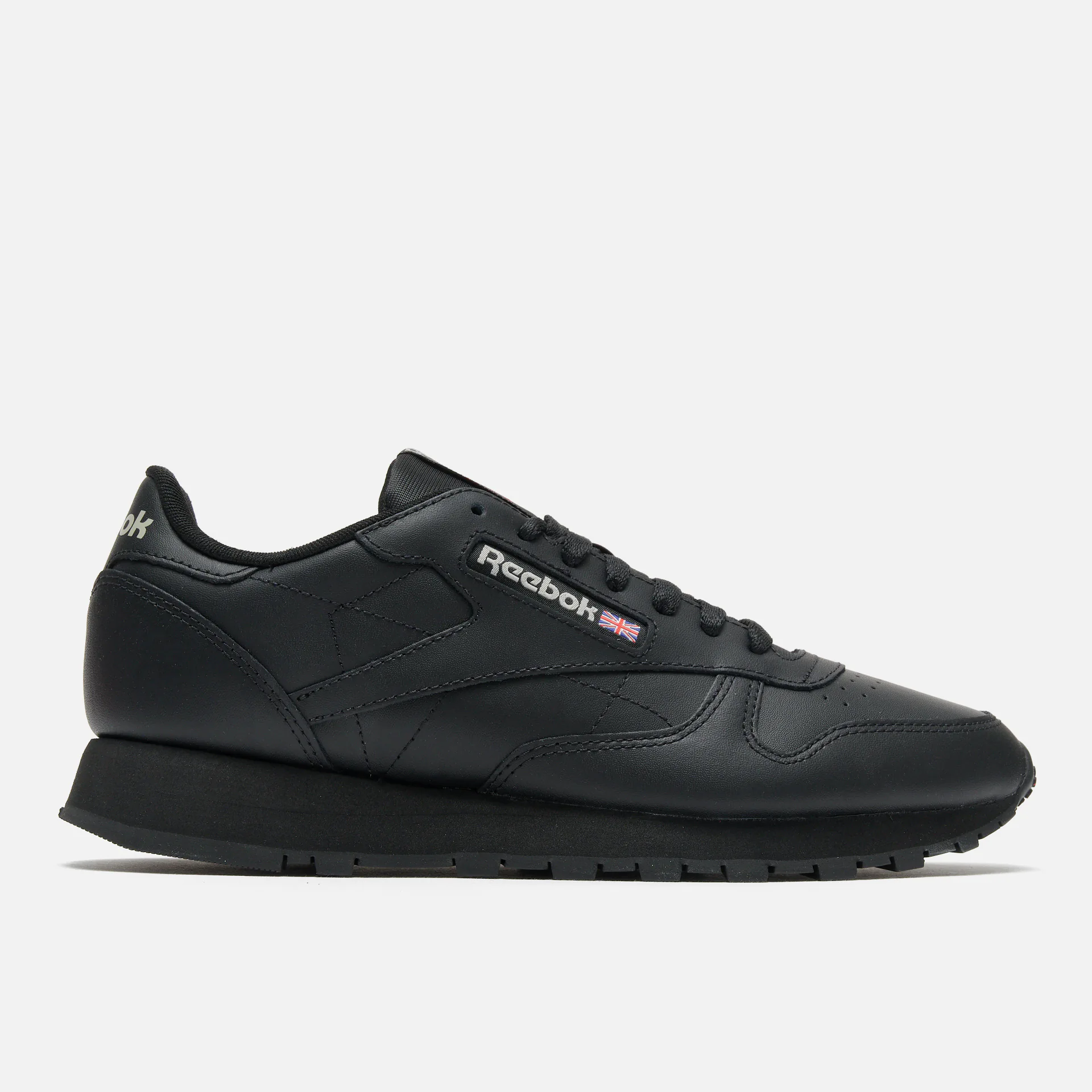 Reebok Classic Leather Sneaker Black/Black/Pure Grey