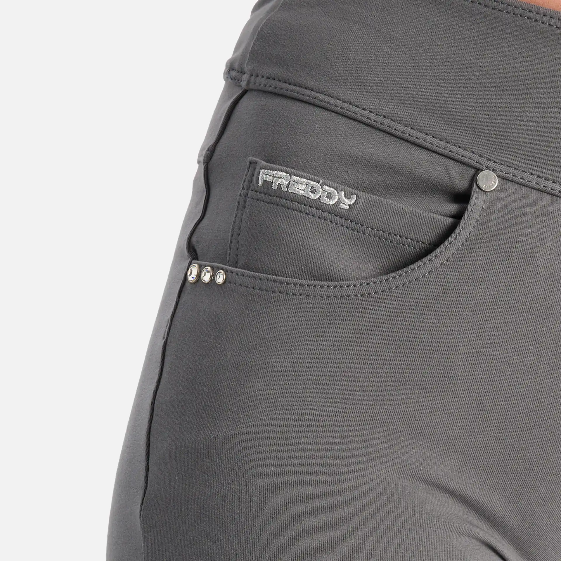 Freddy Skinny N.O.W. Meduim Waist Jeggings Pewter