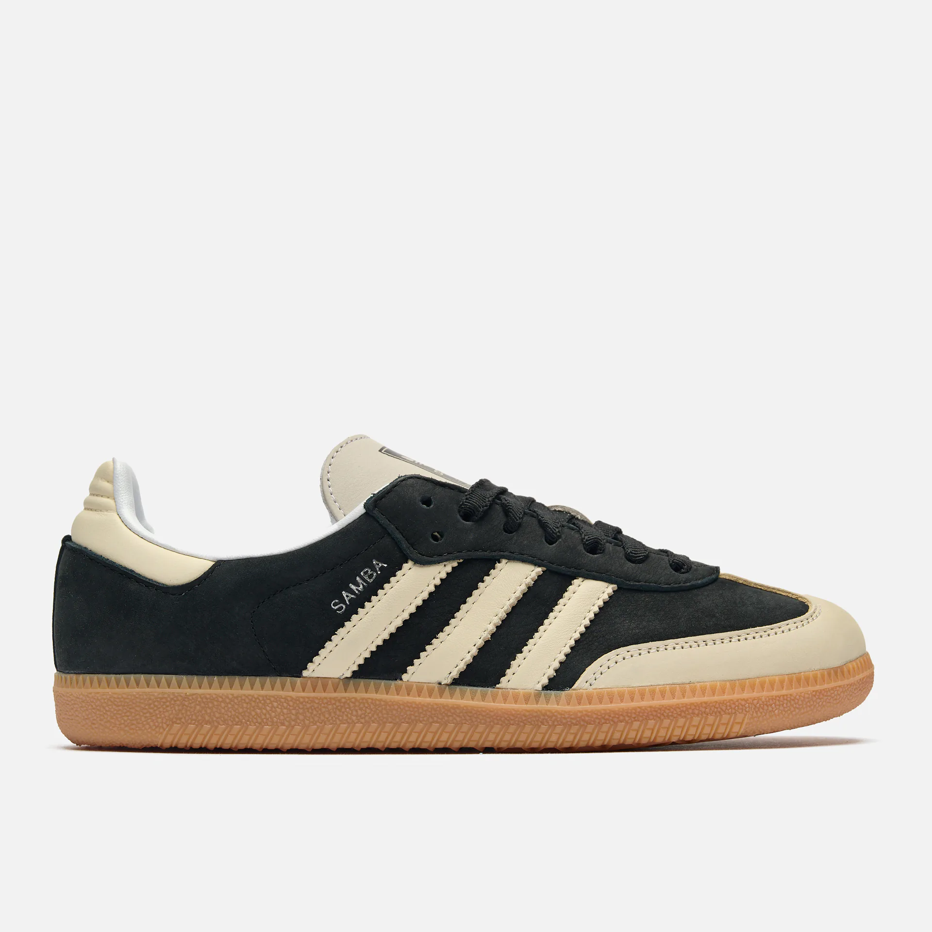 adidas Originals Samba OG Sneaker Black/Wonder White/Silver Metallic