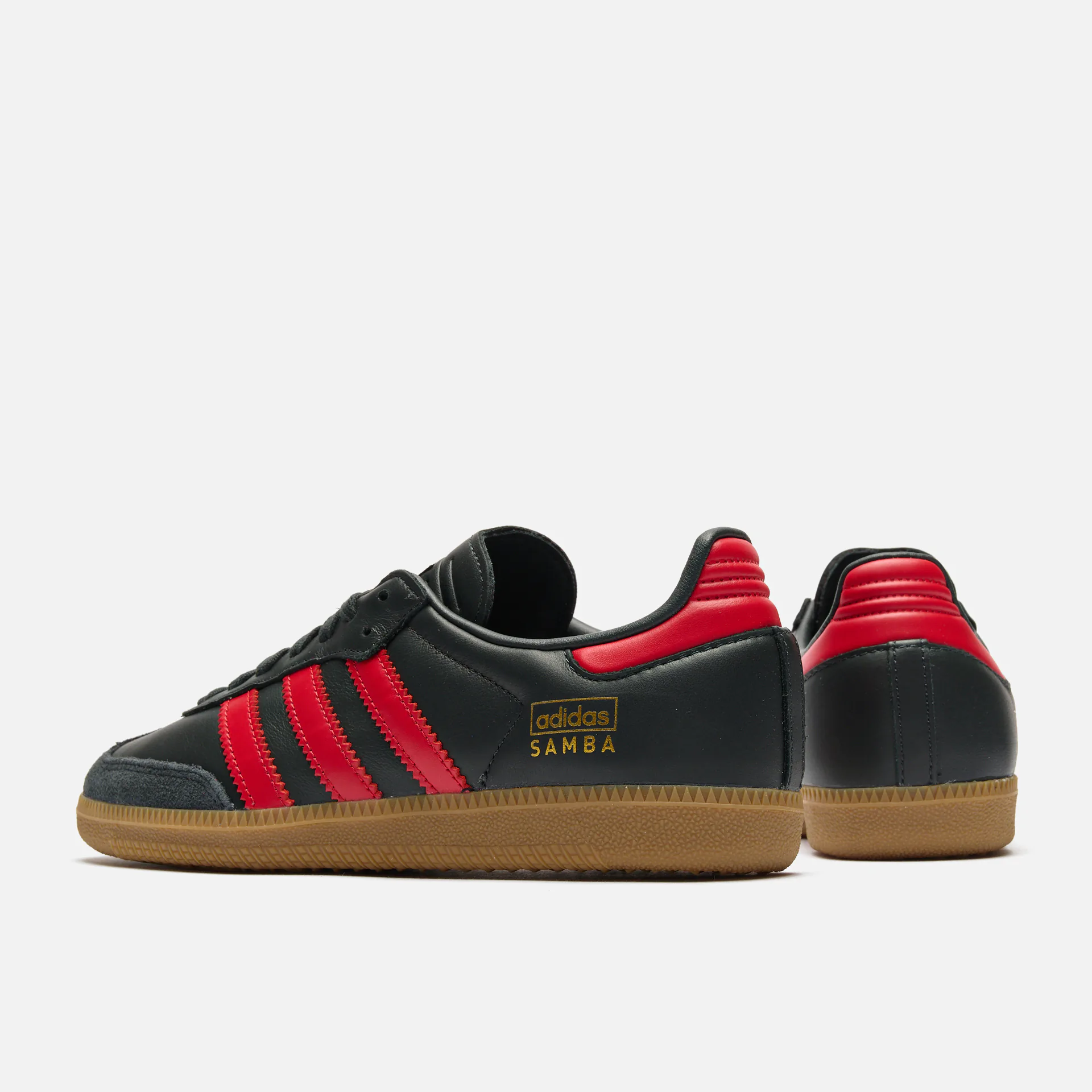 adidas Samba Sneaker OG Carbon/Better Scarlet/Gum