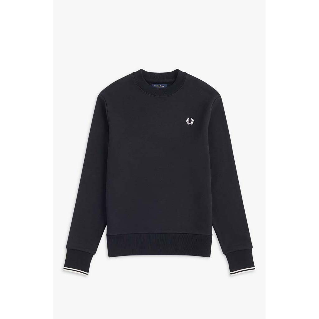 Fred Perry Crew Neck Sweatshirt Black