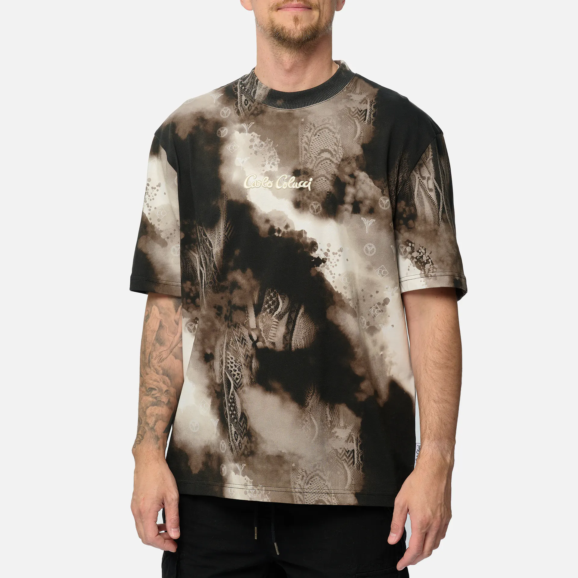 Carlo Colucci Oversize T-Shirt Black