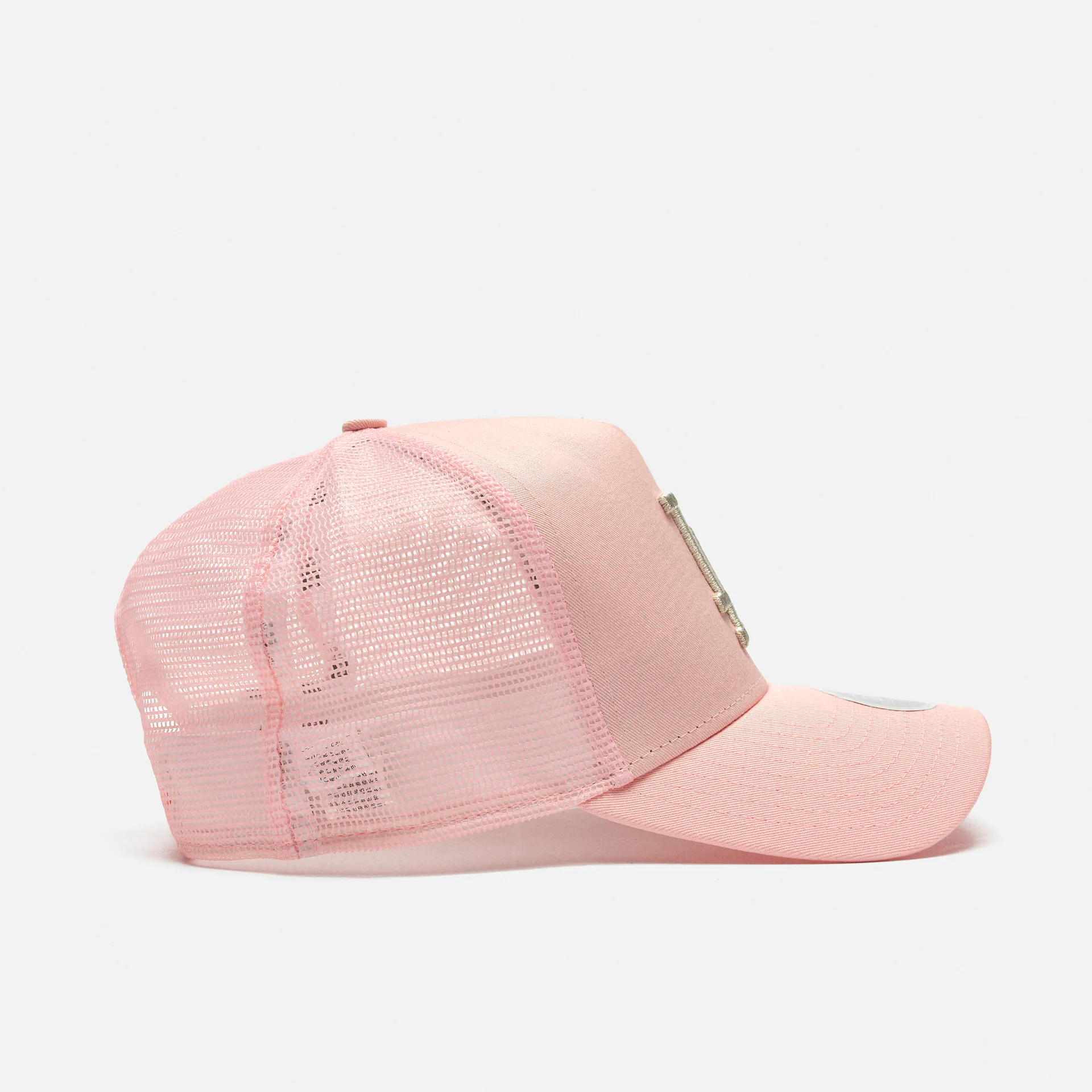 New Era MLB LA Dodgers Female Trucker Snapback Cap Pink