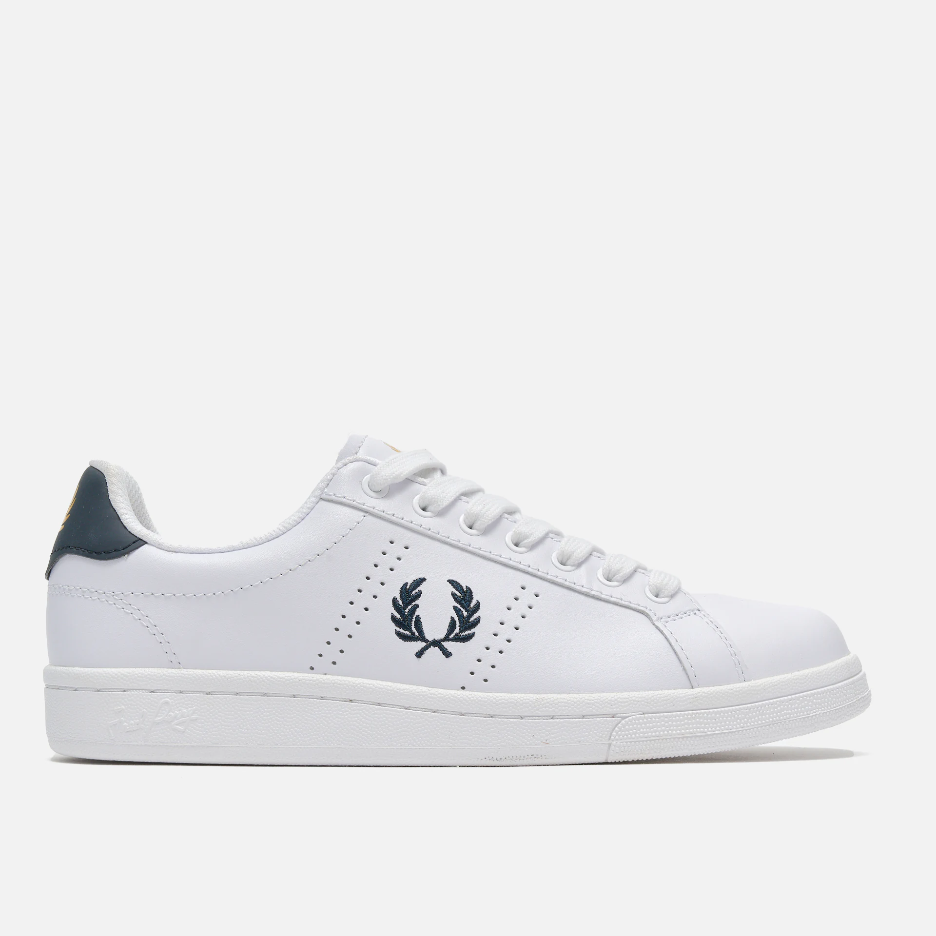 Fred Perry B721 Leather Sneakers White/Navy