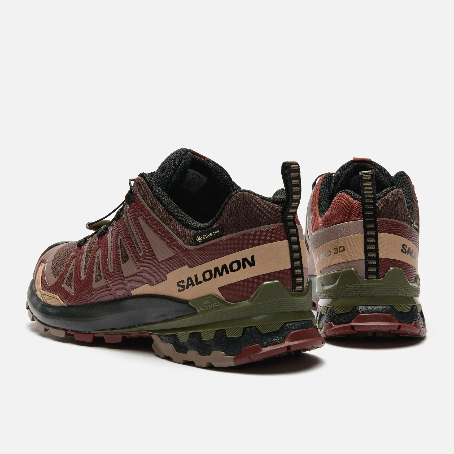 Salomon XA PRO 3D V9 GORE-TEX Sneaker Black Coffee/Rum Raisin/Olive Night