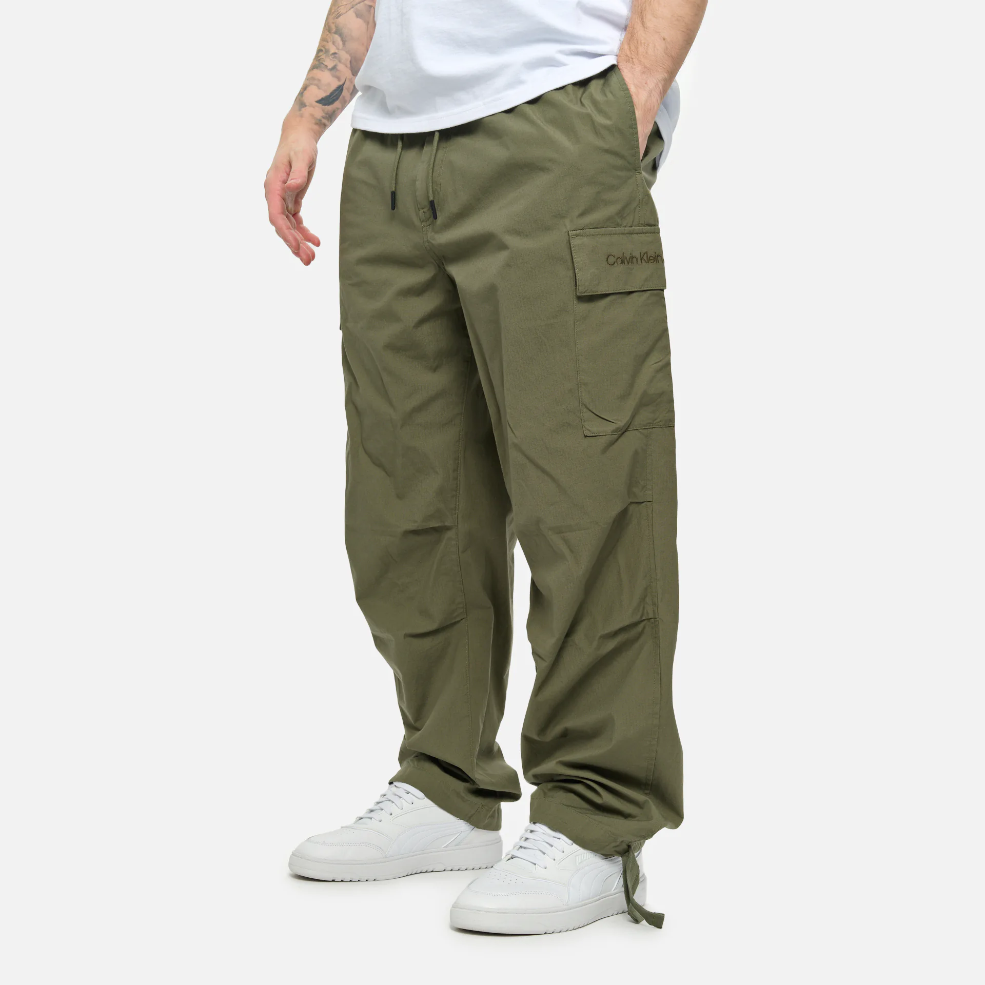 Calvin Klein Jeans Essential Regular Cargo Dusty Olive