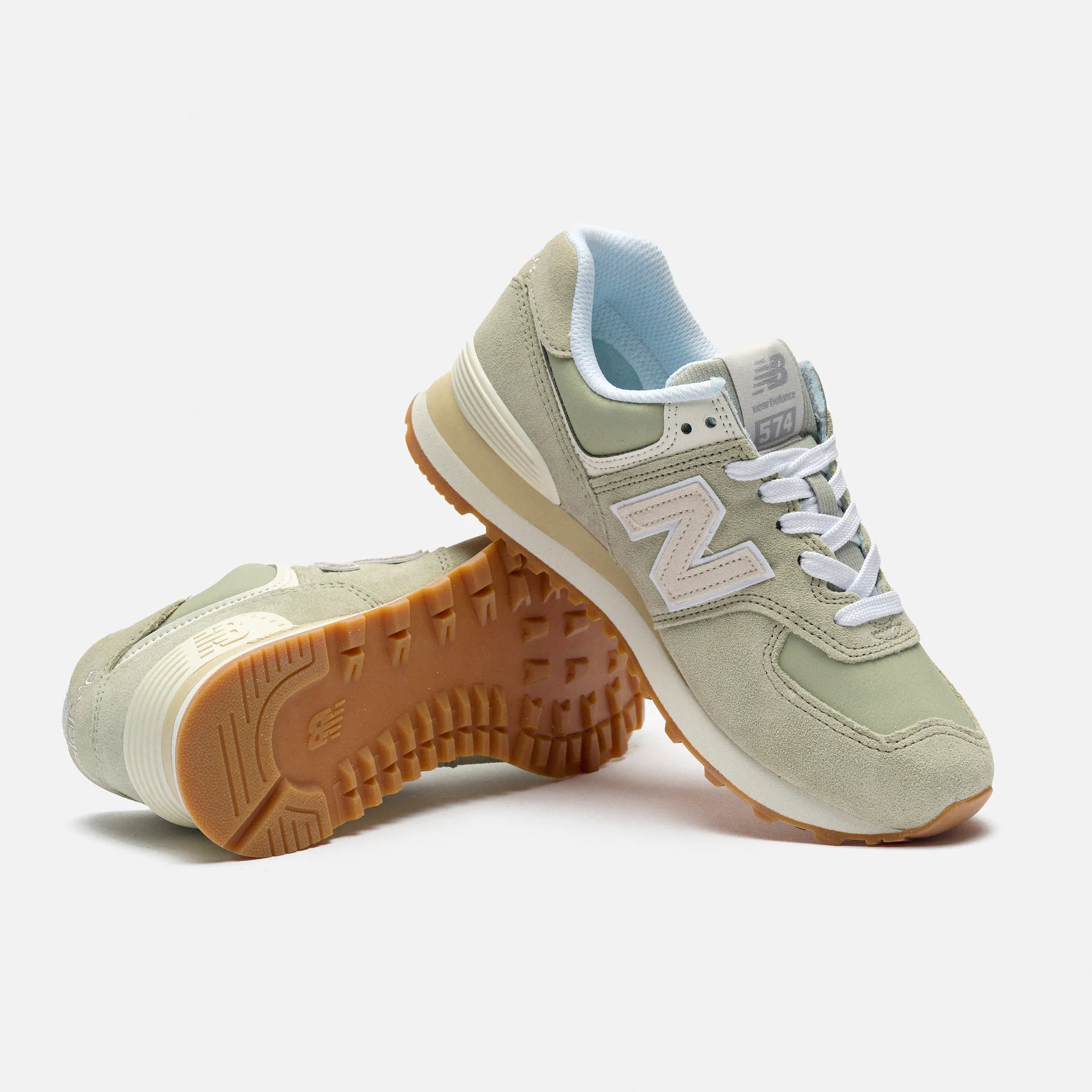 New Balance WL574 Classics Sneaker Olivine
