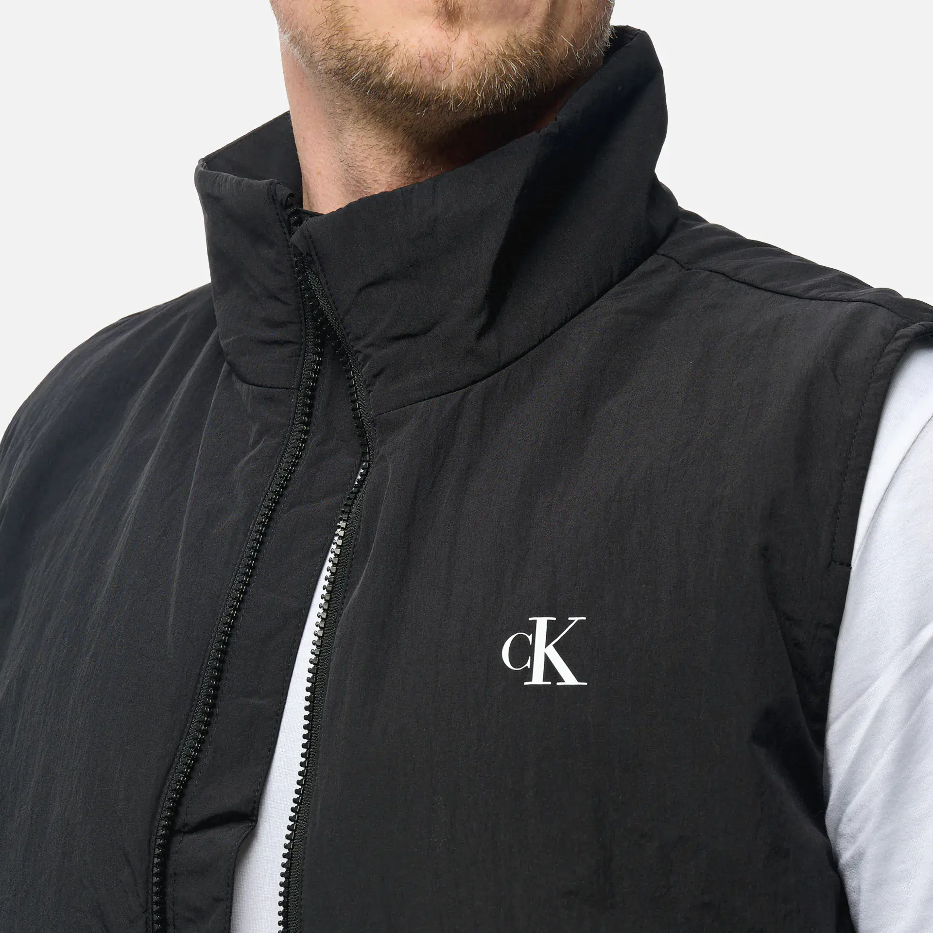 Calvin Klein Jeans Lightweight Vest Black