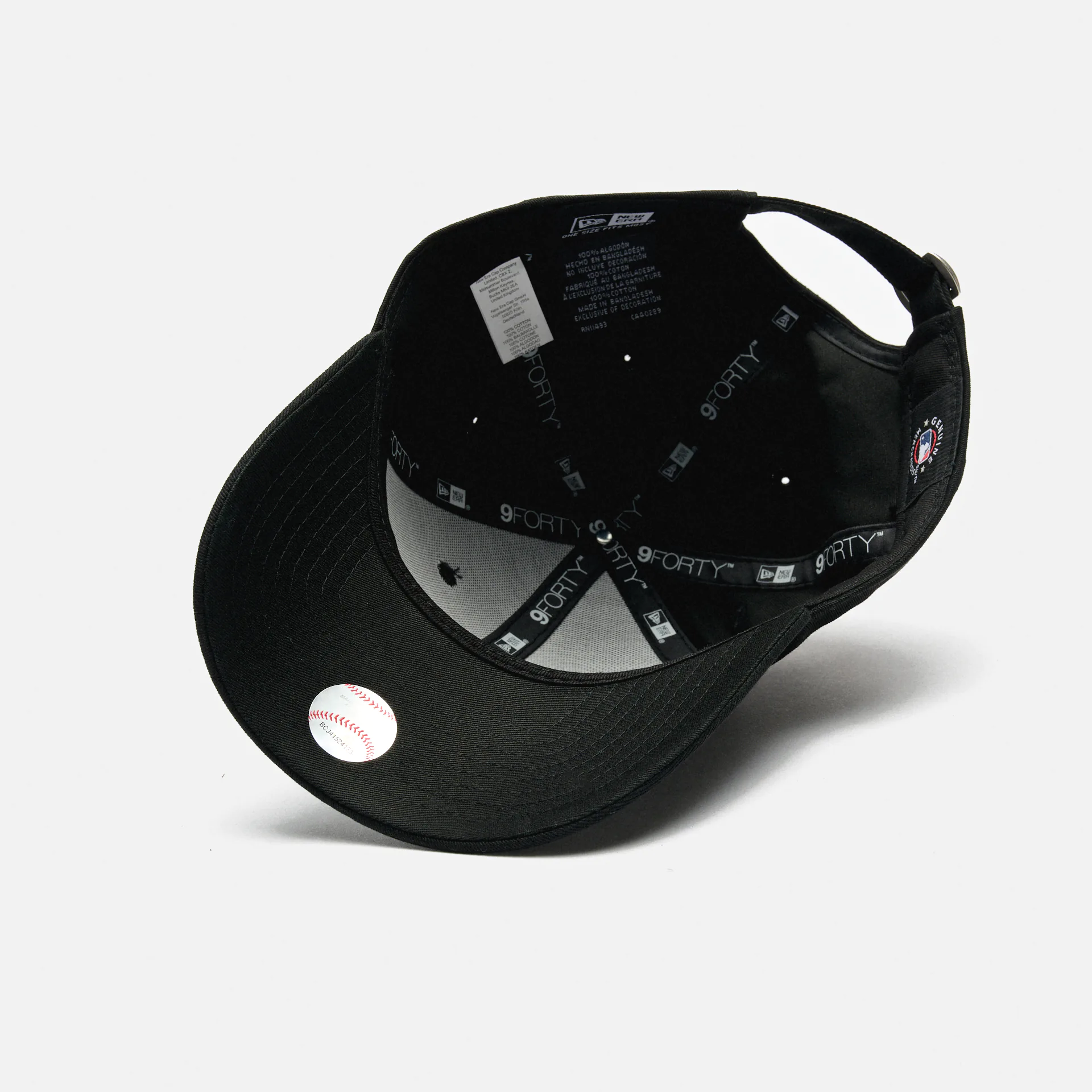 New Era MLB NY Yankees 9Forty Strapback Cap Black/Blue