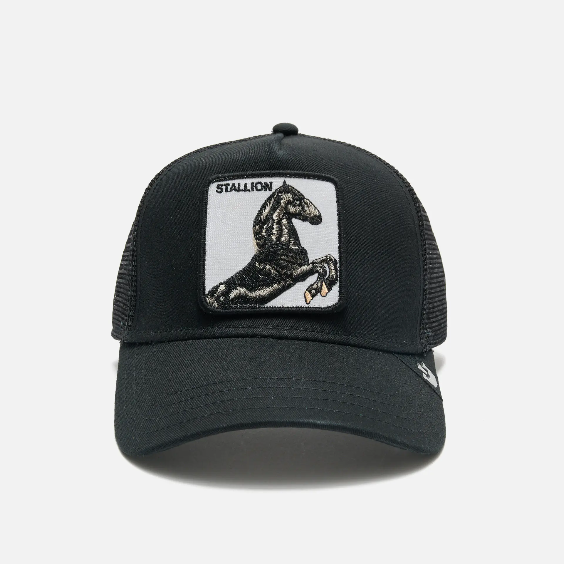 Goorin Bros The Stallion Baseball Trucker Cap Black
